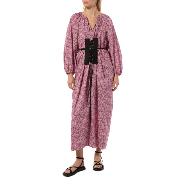 фото Хлопковое платье nackiye