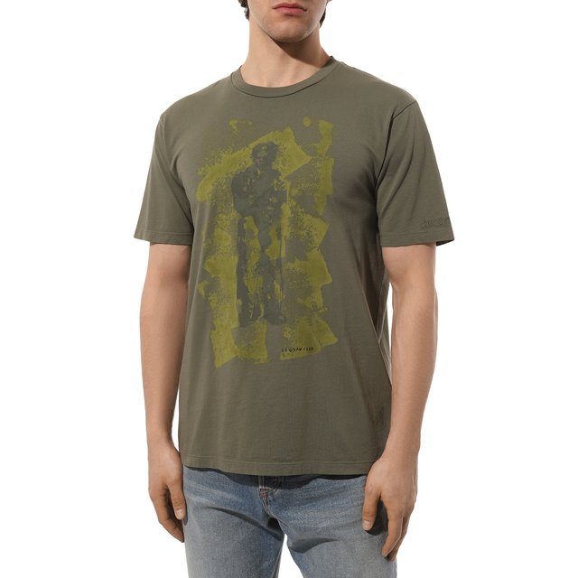 фото Хлопковая футболка c.p. company