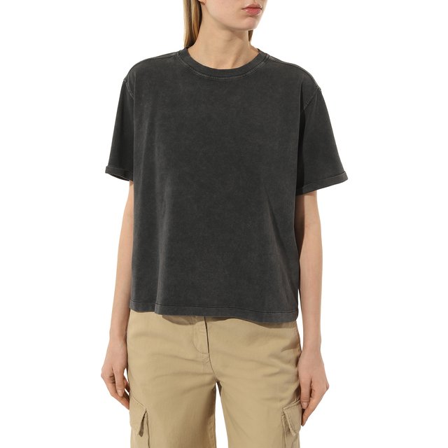 фото Хлопковая футболка boss