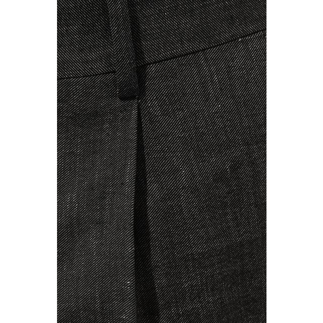 фото Брюки изо льна и хлопка brunello cucinelli