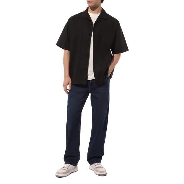 фото Хлопковая рубашка trussardi