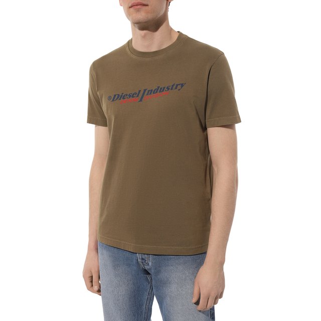 фото Хлопковая футболка diesel