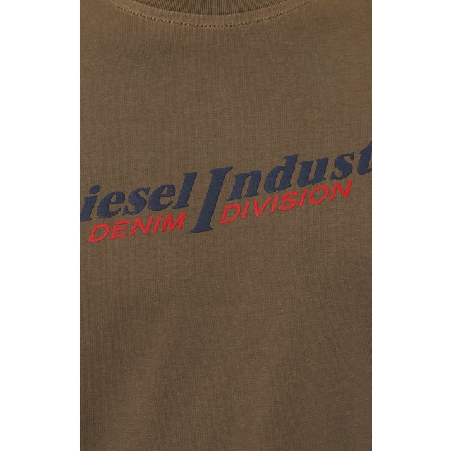 фото Хлопковая футболка diesel