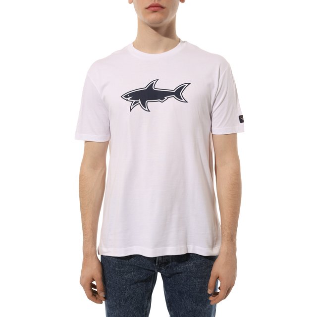 фото Хлопковая футболка paul&shark