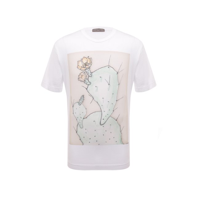 фото Хлопковая футболка daniele fiesoli