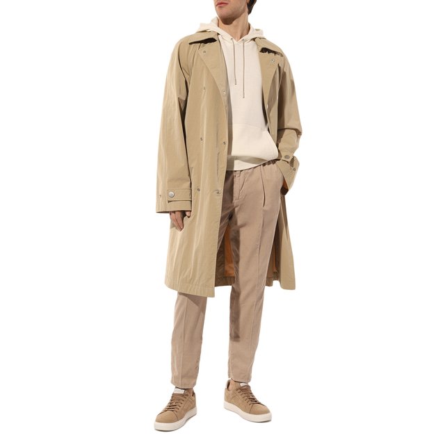 фото Хлопковые брюки brunello cucinelli