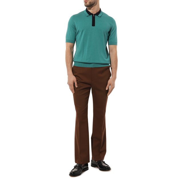 фото Поло из хлопка и шелка zilli