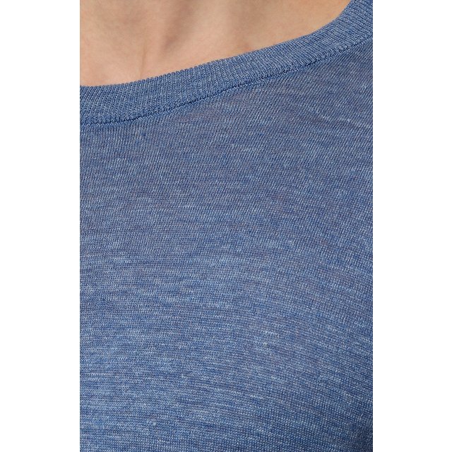 фото Футболка изо льна и шелка il borgo cashmere