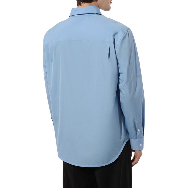 фото Хлопковая рубашка helmut lang