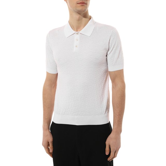 фото Хлопковое поло andrea campagna