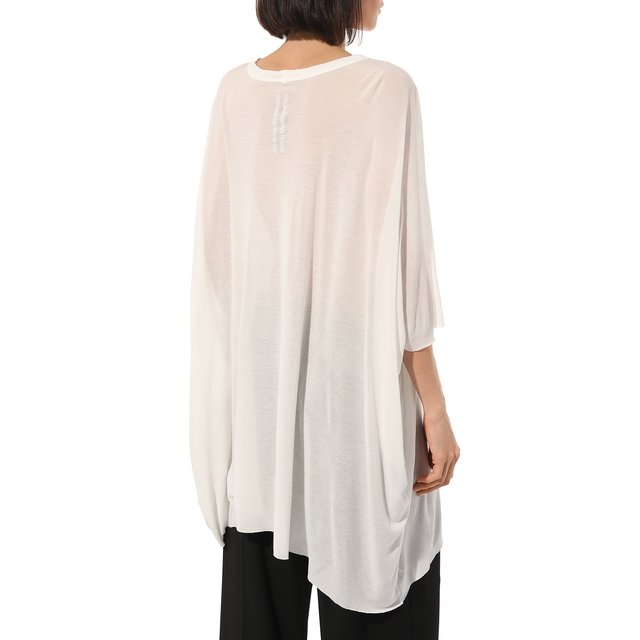 фото Футболка из вискозы и шелка rick owens