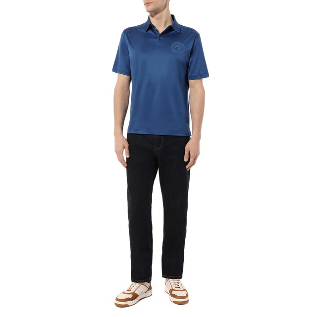 фото Хлопковое поло stefano ricci