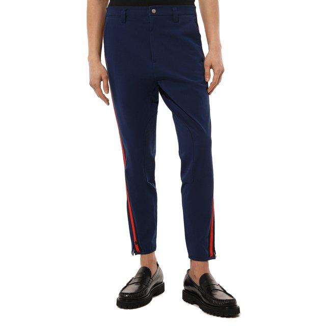 фото Хлопковые брюки gucci