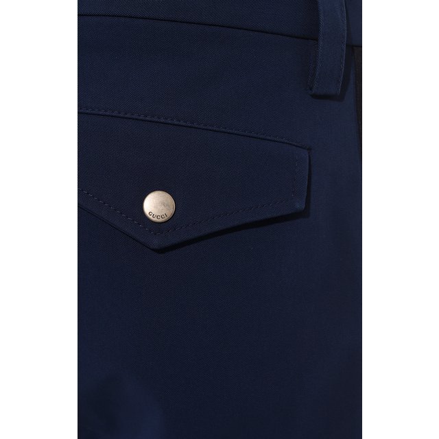 фото Хлопковые брюки gucci