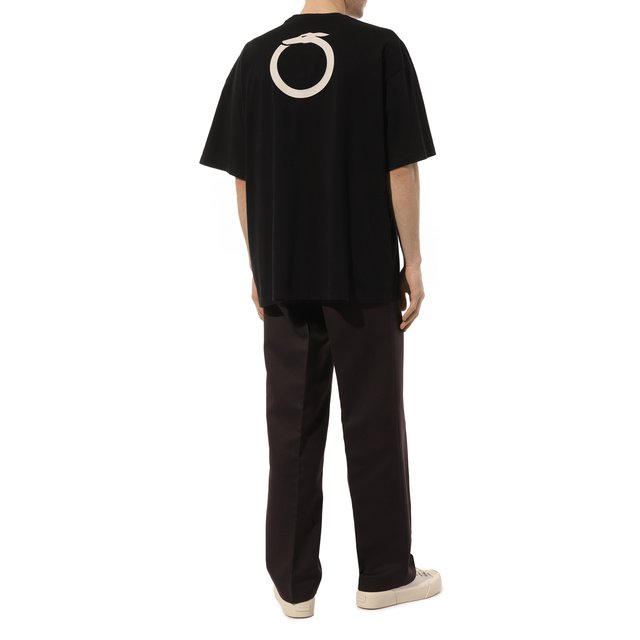 фото Хлопковая футболка trussardi