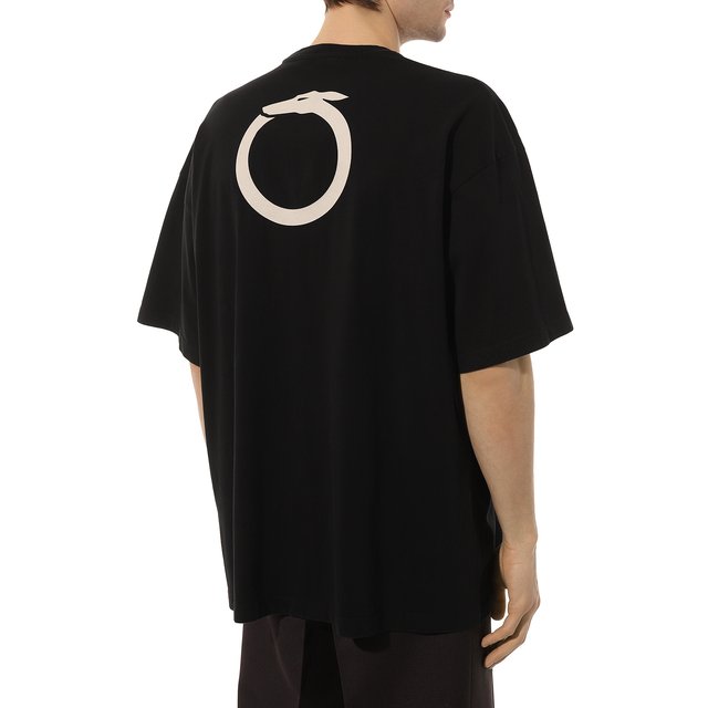 фото Хлопковая футболка trussardi