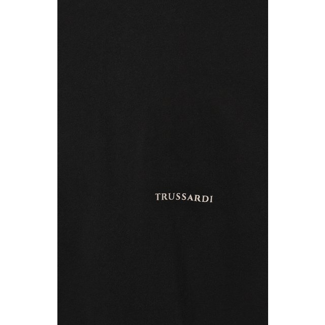 фото Хлопковая футболка trussardi