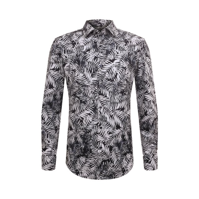 фото Хлопковая рубашка boss