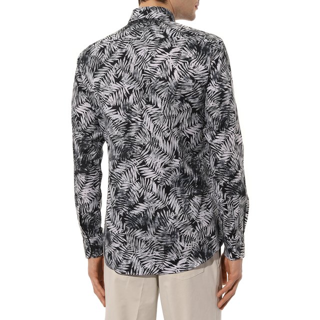 фото Хлопковая рубашка boss