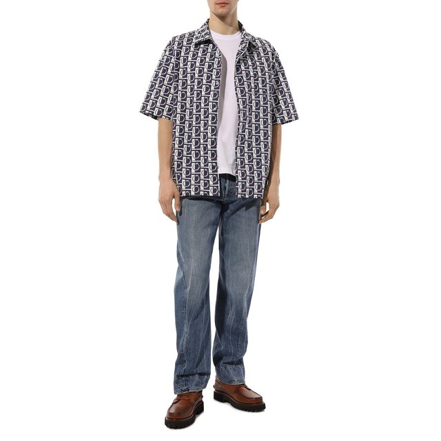 фото Хлопковая рубашка trussardi