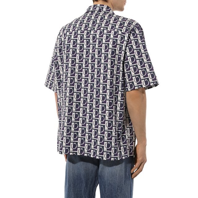 фото Хлопковая рубашка trussardi