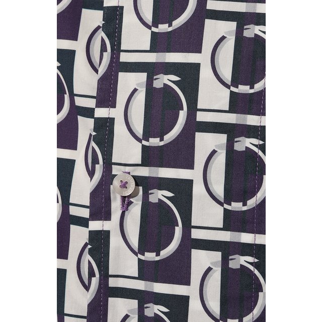 фото Хлопковая рубашка trussardi