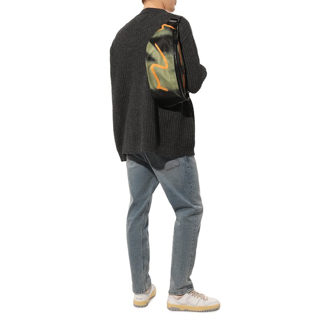 фото Текстильная поясная сумка moschino