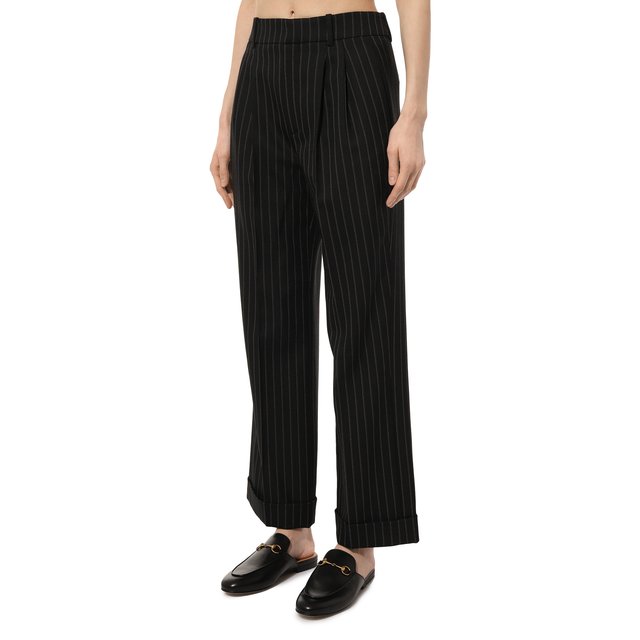 фото Шерстяные брюки saint laurent