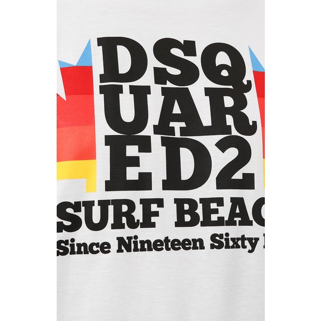 фото Хлопковая футболка dsquared2