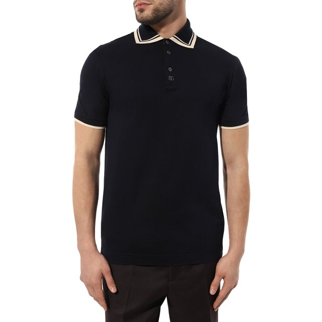 фото Хлопковое поло dolce & gabbana