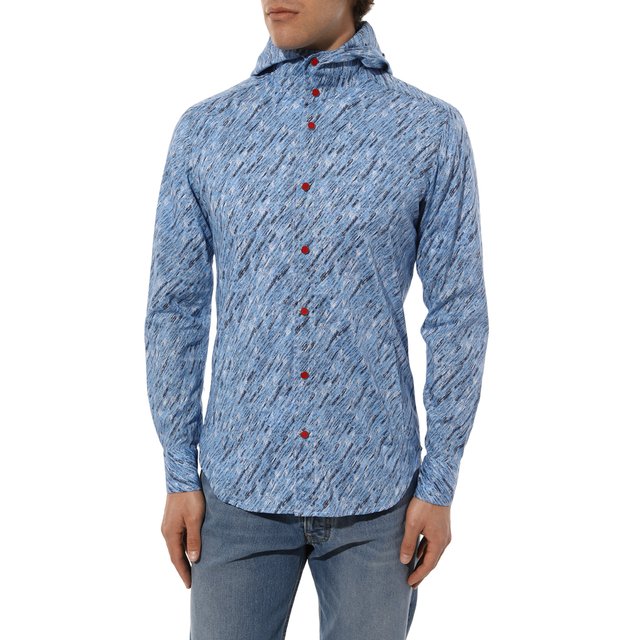 фото Хлопковая рубашка kiton