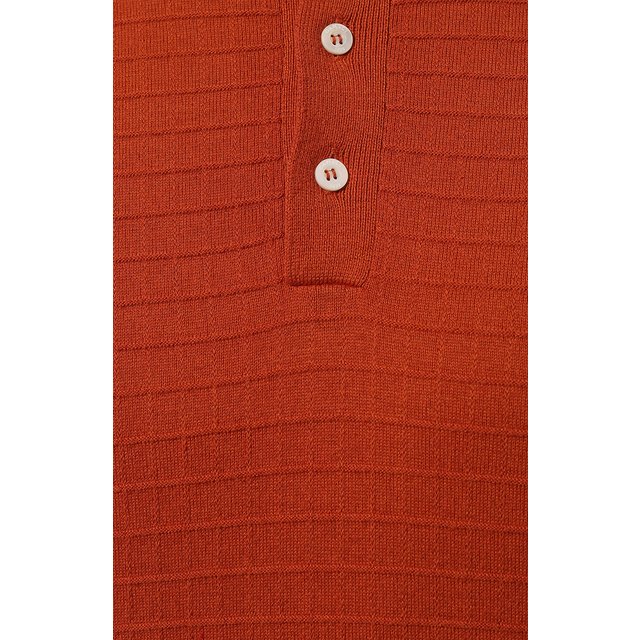 фото Поло из хлопка и шелка canali