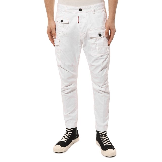 фото Хлопковые брюки dsquared2