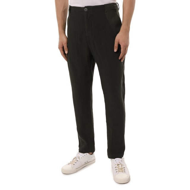 фото Брюки изо льна и хлопка transit