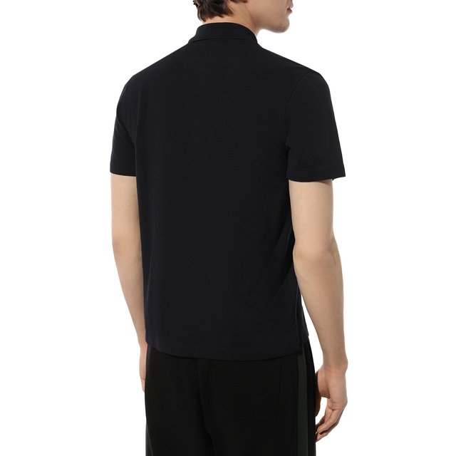 фото Хлопковое поло corneliani