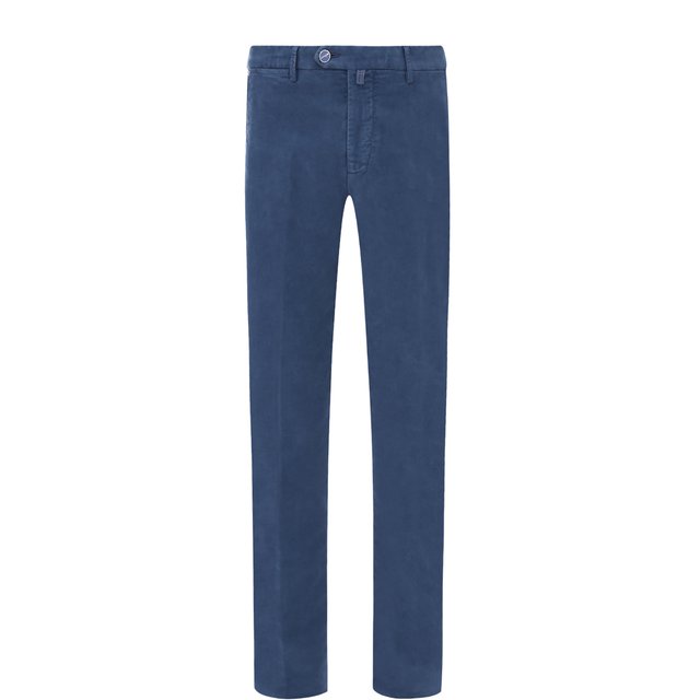 фото Хлопковые брюки прямого кроя kiton