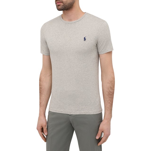 фото Хлопковая футболка polo ralph lauren