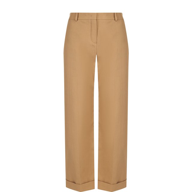 фото Укороченные хлопковые брюки со стрелками loro piana