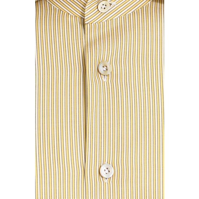 фото Хлопковая рубашка с воротником кент kiton