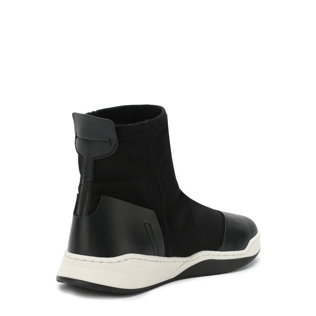 фото Текстильные кроссовки с кожаной отделкой araia kids