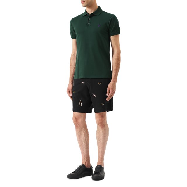 фото Хлопковое поло polo ralph lauren