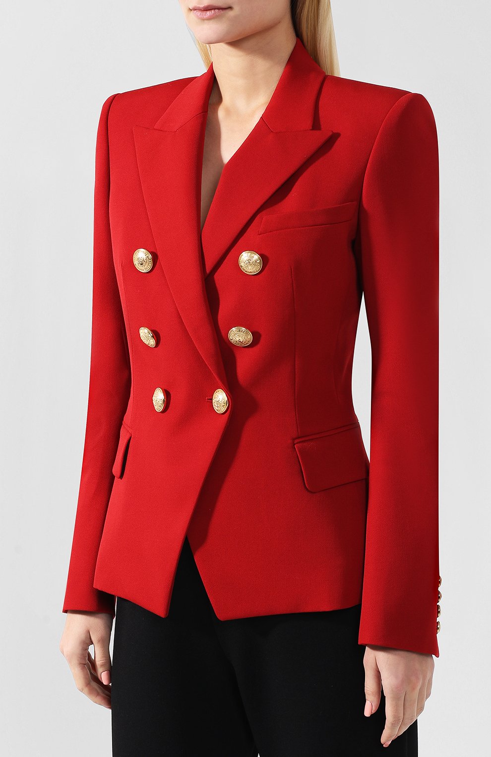 Красный женский пиджак Бальман