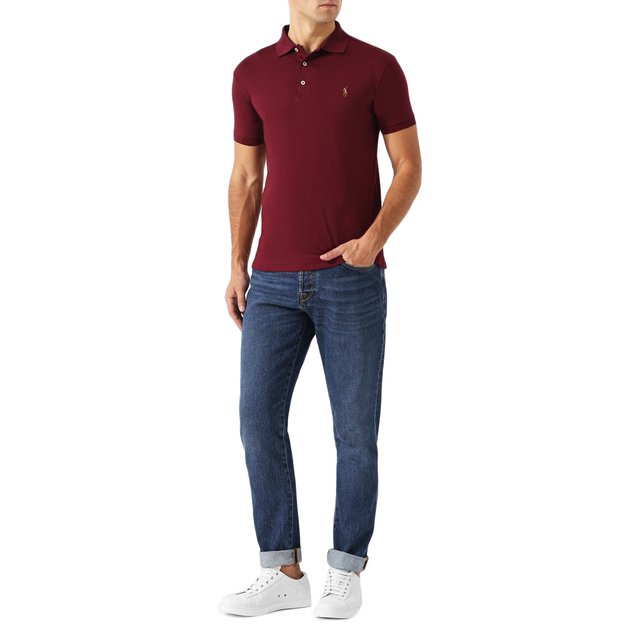 фото Хлопковое поло polo ralph lauren
