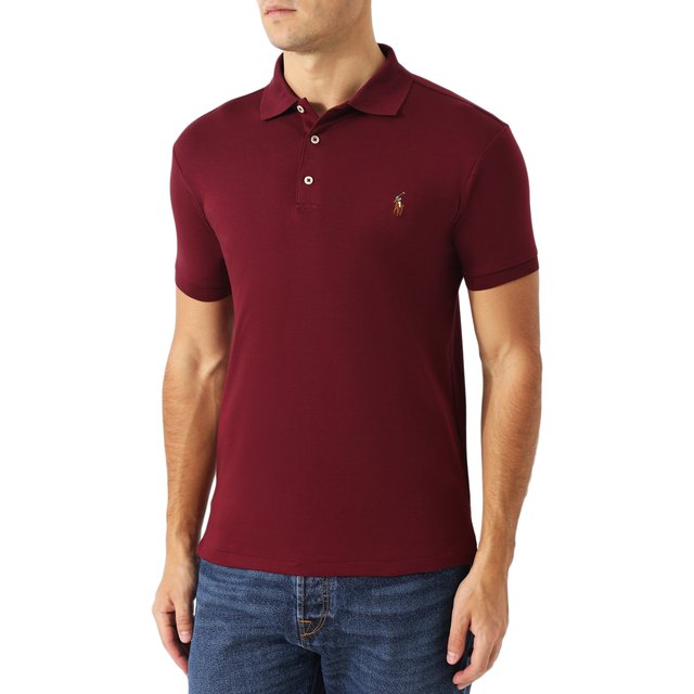 фото Хлопковое поло polo ralph lauren
