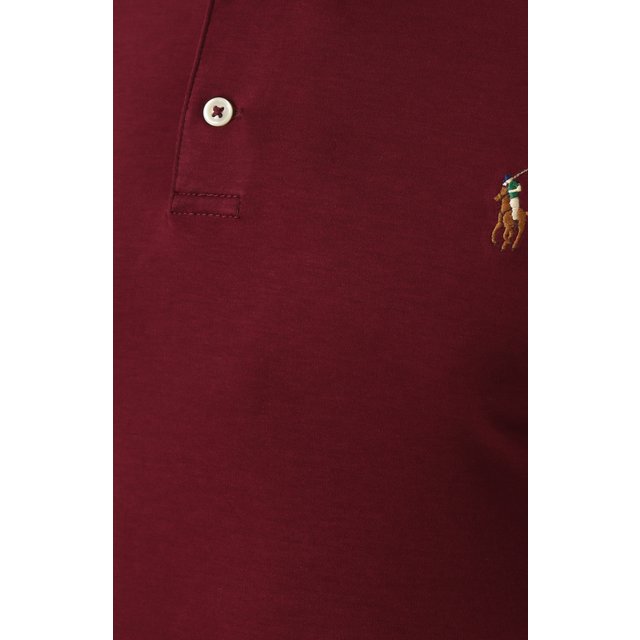 фото Хлопковое поло polo ralph lauren