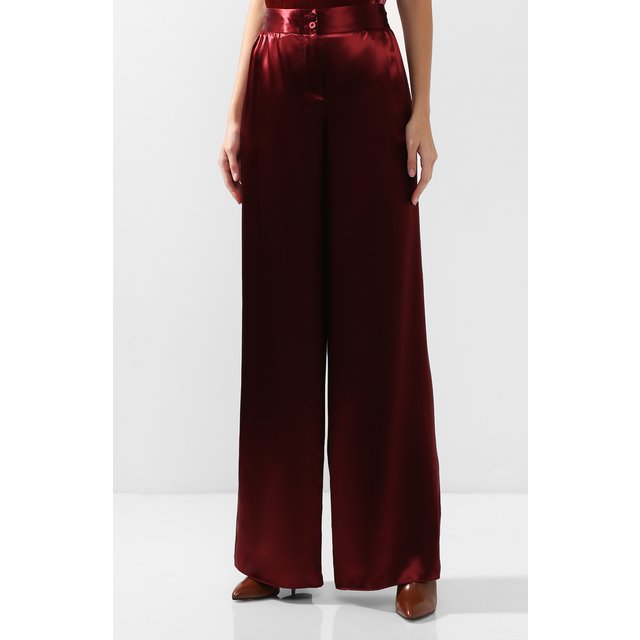 фото Однотонные брюки свободного кроя bottega veneta