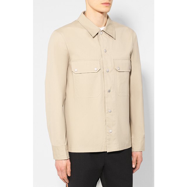 фото Хлопковая рубашка helmut lang