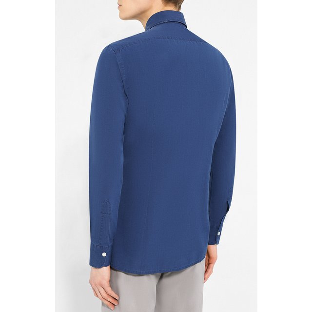 фото Хлопковая рубашка kiton