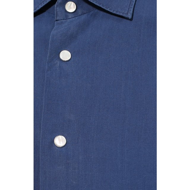 фото Хлопковая рубашка kiton