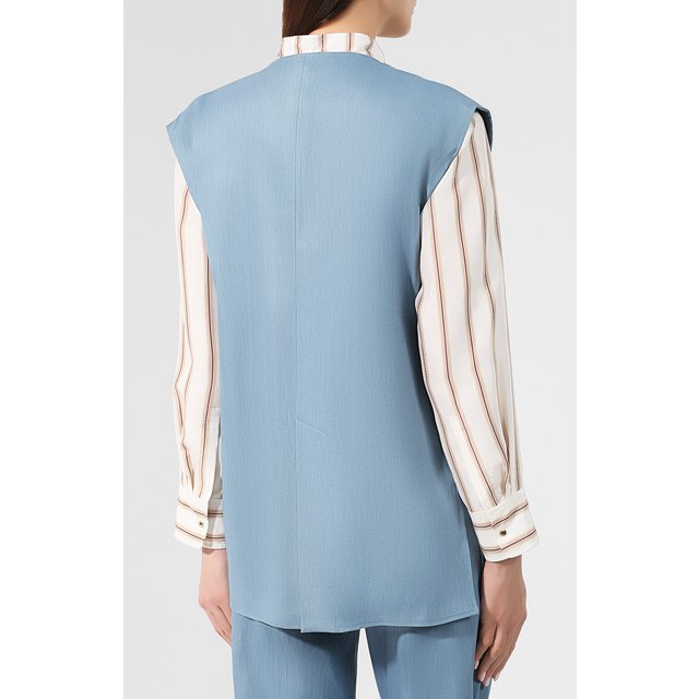 фото Жилет из смеси льна и вискозы mrz